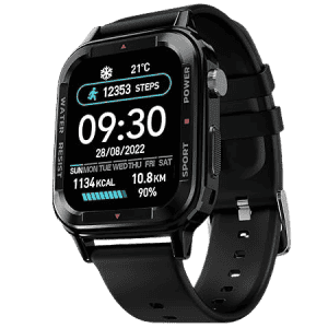 Fire-Boltt Tank 1.85 Outdoor Rugged Bluetooth Calling Smart Watch | Black