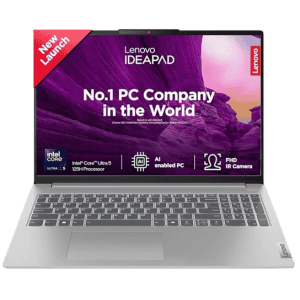 Lenovo IdeaPad Slim 5 Intel Core Ultra 5 125H Laptop |16GB | 1TB | Cloud Grey | 83DC0003IN