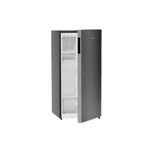LIEBHERR Pure Single door refrigerator | 191 L | 5 Star | Inverter Compressor And Vegetable FreshBox | Silver Steel | DNPsiE 1901