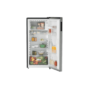 LIEBHERR Pure Single door refrigerator | 191 L | 5 Star | Inverter Compressor And Vegetable FreshBox | Silver Steel | DNPsiE 1901