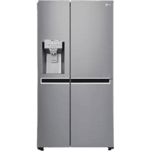 LG 668 L Inverter Linear Frost Free Side-by-Side Refrigerator | GC-L247CLAV | Silver