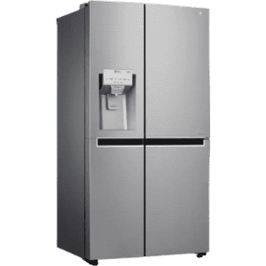 LG 668 L Inverter Linear Frost Free Side-by-Side Refrigerator | GC-L247CLAV | Silver