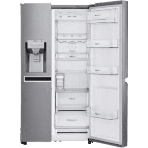 LG 668 L Inverter Linear Frost Free Side-by-Side Refrigerator | GC-L247CLAV | Silver
