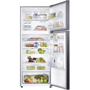 SAMSUNG 465 L Frost Free Double Door 2 Star Convertible Refrigerator | RT47B6238UT/TL | Pebble Blue