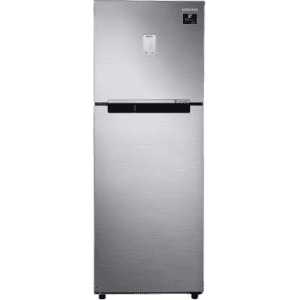 SAMSUNG 253 L Frost Free Double Door 3 Star Refrigerator | RT28T3453S9/HL | Refined Inox