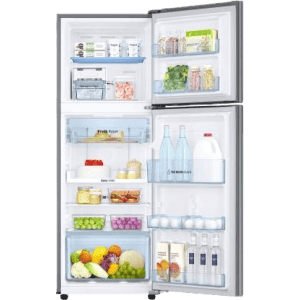 SAMSUNG 253 L Frost Free Double Door 3 Star Refrigerator | RT28T3453S9/HL | Refined Inox