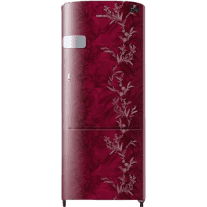 SAMSUNG Single Door Refrigerator RR20A1Y1B6R | Mystic Overlay Red