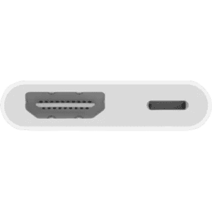 APPLE LIGHTNING TO VGA ADAPTER | MD825ZM/A | Compatible with Devices with VGA Input | White