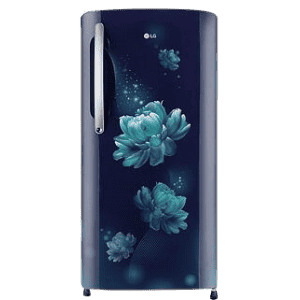 LG Direct Cool Single Door Refrigerator  | GL-B211HBCD | 201 Ltr/3 Star | Blue Charm Finish