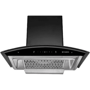 FABER  HOOD CREST PLUS HC SC BK 60  | Auto Clean with Powerful Suction Capacity |Technology Wall Mounted Chimney |