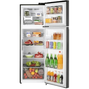 LG  Frost Free Double Door Convertible Refrigerator | 3 Star | 272 L | Ebony Sheen | GL-T312TESX