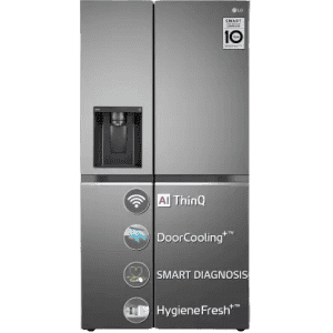 LG  GL-L257CPZX | Frost Free Side by Side Refrigerator with Smart Inverter Compressor | 635 L