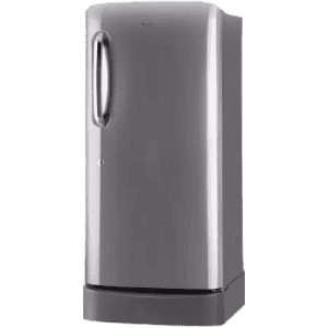 LG 205 L Direct Cool Single Door 5 Star Refrigerator | Smart Inverter Compressor | GL-D221APZZ | Shiny Steel