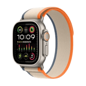 APPLE WATCH ULTRA 2 | MRF13HN/A | 49MM | S/M |  TITANIUM CASE | ORANGE BEIGE TRAIL LOOP
