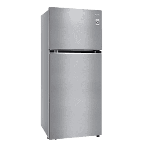 LG 423 L 2 Star Frost Free Double Door Refrigerator | Shiny Steel