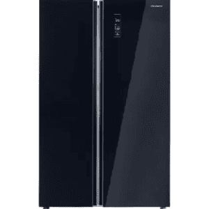 Refrigerators Kelvinator Kelvinator KRS B600BKG 584 L Frost Free Side by Side Refrigerator MIRROR BLACK