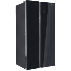 Kelvinator | KRS-B600BKG |584 L | Frost Free Side by Side Refrigerator | MIRROR BLACK