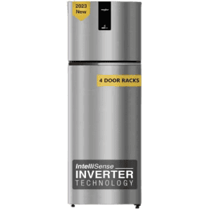 Whirlpool 235L | Frost Free Double Door | 21922 IF INV ELT DF278 | 3 Star Refrigerator | Artic steel