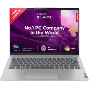 Lenovo IdeaPad Slim 5 Laptop | Intel Core Ultra 5 125H | 16 GB | 1TB | Cloud Grey | 83DA003GIN
