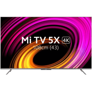 Mi 5X |  108 cm (43 Inch ) | Ultra HD (4K) LED Smart Android TV  | Metallic Grey