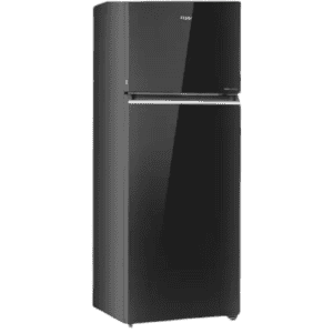 Haier 328 L 3 Star | Free Double Door Refrigerator | HRF-3783PKG | Black Glass