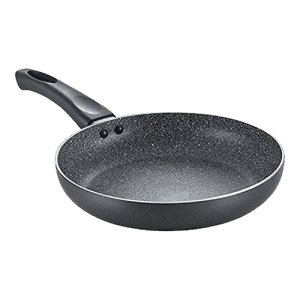 Prestige Aluminium Omega Deluxe Granite Fry Pan | 36305 | 24 cm | Black