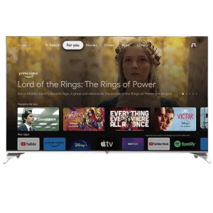 Impex | evoQ 65S4QLC2 | 165 cm (65 Inch) | QLED Smart Google LED TV | Black
