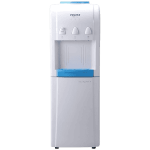Voltas Minimagic Pure R Hot Cold & Normal Top Load Water Dispenser | With Cooling Cabinet | White