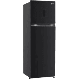 LG Frost Free Double Door Convertible Refrigerator | 246 L | 3 Star | Ebony Sheen | GL-T262TESX
