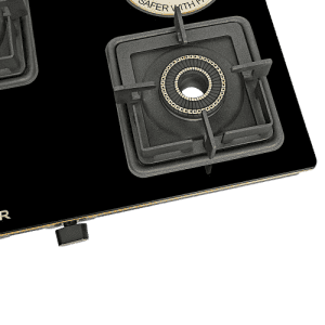 FABER Prince Plus Gas Stove | 3 Burner | Black