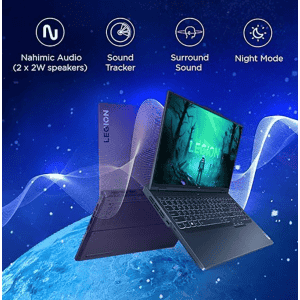 Lenovo Legion Pro 5 Gaming Laptop  | AMD Ryzen 9 7945HX | NVIDIA RTX 4070 8GB | 32GB | 1TB SSD | Onyx Grey | 82WM00FFIN