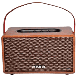 Aiwa MI-X150 Retro Plus X Bluetooth Home Audio Speaker | Brown