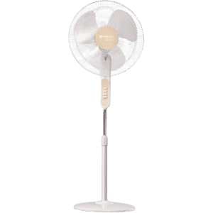 BAJAJ Midea BP-07 Pedestal Fan | 400 mm 3 Blade | White