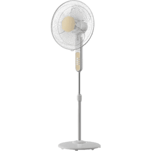 BAJAJ Midea BP-07 Pedestal Fan | 400 mm 3 Blade | White