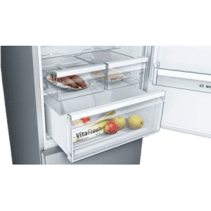BOSCH 415 L Frost Free Double Door 3 Star Refrigerator | KGN46XL40I | Grey