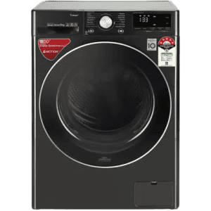 LG 8 kg Fully Automatic Front Load | FHV1408ZWB | Black
