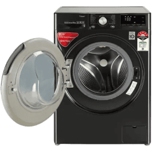 LG 8 kg Fully Automatic Front Load | FHV1408ZWB | Black