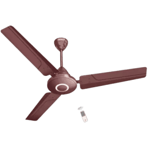 HAVELLS EFFICIENCIA NEO | 5 Star 26 Watts 1200 mm With Remote 1200 mm 3 Blade Ceiling Fan | Brown