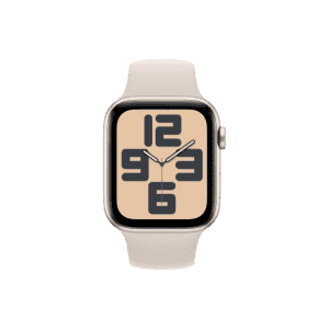 APPLE WATCH SE 2ND GEN | M/L SIZE | 44MM | GPS STARLIGHT ALUMINIUM STARLIGHT SPORT BAND