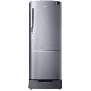 SAMSUNG 230 L Direct Cool Single Door 3 Star Refrigerator | RR24A282YS8/NL |  Elegant Inox