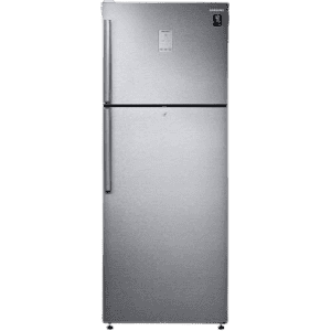 SAMSUNG 478 L Frost Free Double Door 3 Star Convertible Refrigerator | RT49R633ESL/TL | EZ Clean Steel | Silver