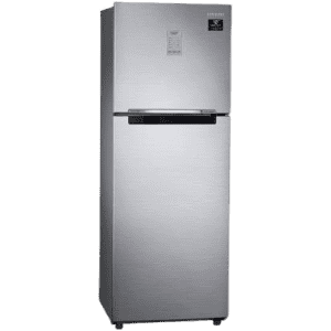 SAMSUNG 234 L Frost Free Double Door 2 Star Convertible Refrigerator | RT28A3722S8/HL | Elegant Inox