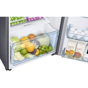 SAMSUNG 234 L Frost Free Double Door 2 Star Convertible Refrigerator | RT28A3722S8/HL | Elegant Inox