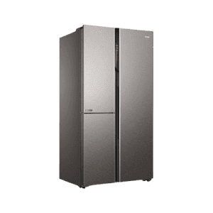 Haier SBS HRT-683IS 628 Liters Inox Steel | Refrigerator