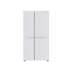 LG Side By Side Refrigerator | 650 Liters | Linen White | GL-B257DLW3