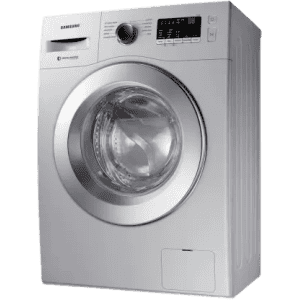 SAMSUNG 6.5 kg Fully Automatic Front Load with In-built Heater | WW65R20GLSS/TL | Silver