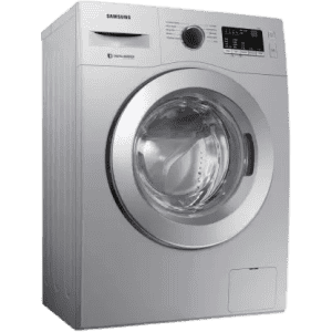 SAMSUNG 6.5 kg Fully Automatic Front Load with In-built Heater | WW65R20GLSS/TL | Silver