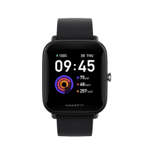 Amazfit Bip U Smart Watch, SpO2 & Stress Monitor | 1.43 inch | Black