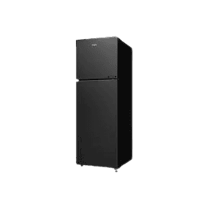 Haier Frost Free Double Door Refrigerator | 240 L |  2 Star | Black | HRF-2902BGB