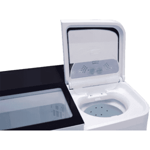 Haier Semi Automatic Top Load Washing Machine | HTW85-178BK | 8.5 kg | Black,White